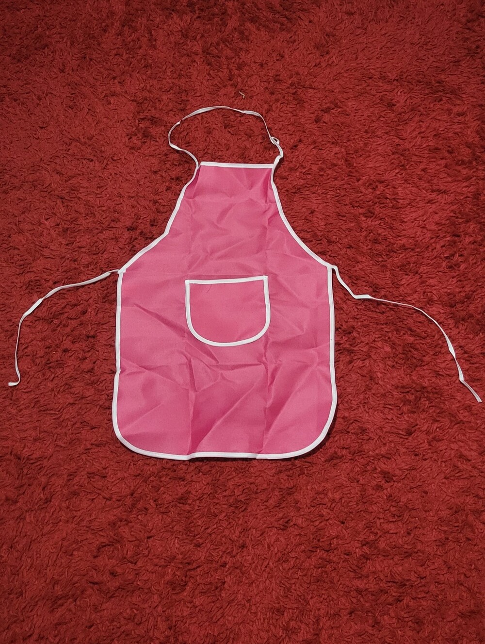 ***NEVER WORN*** Pink And White Unisex Apron